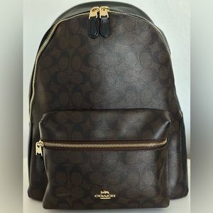 Coach Signature Charlie Backpack